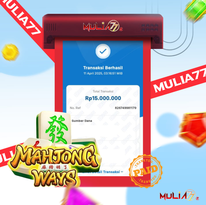 Menang Jackpot Slot Online Gacor MULIA77 Resmi Rp 15.000.000