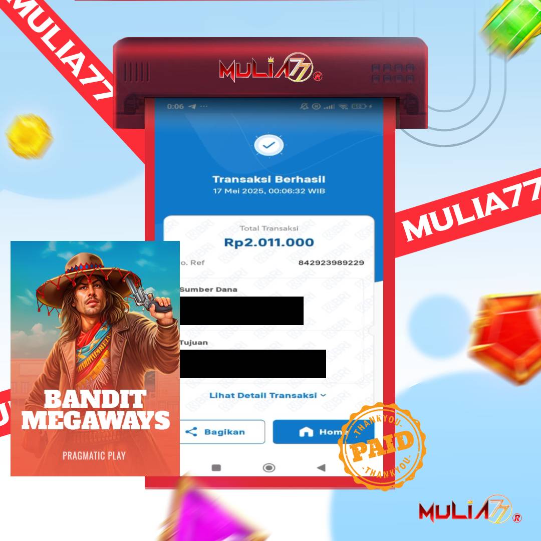 Menang Jackpot Slot Online Gacor MULIA77 Resmi Rp 2.011.000