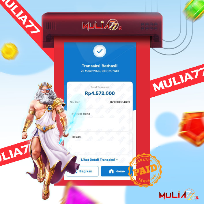 Menang Jackpot Slot Online Gacor MULIA77 Resmi Rp 4.572.000