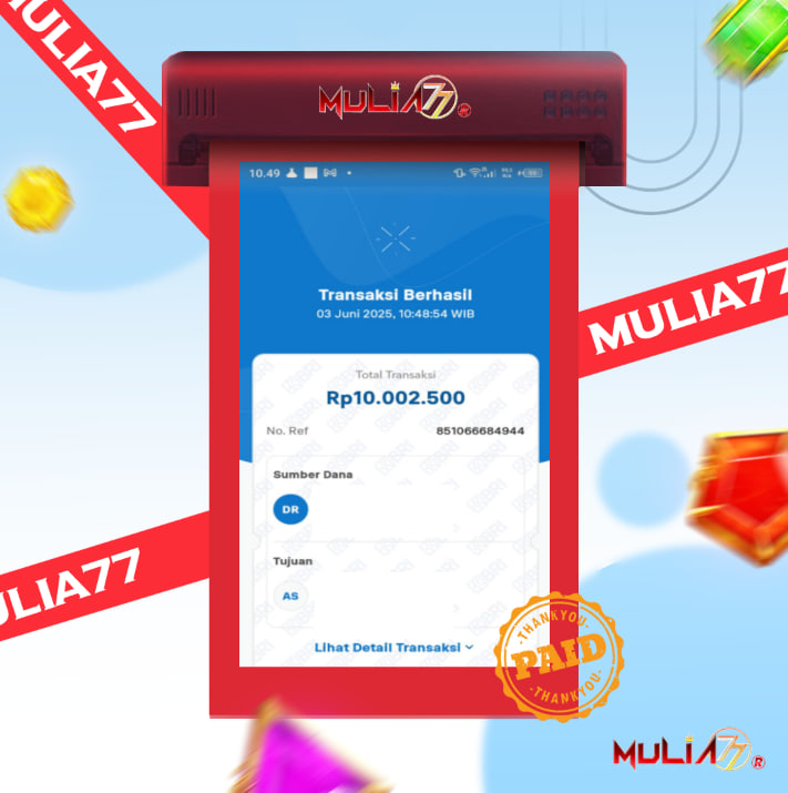Menang Jackpot Slot Online Gacor MULIA77 Resmi Rp 10.000.000