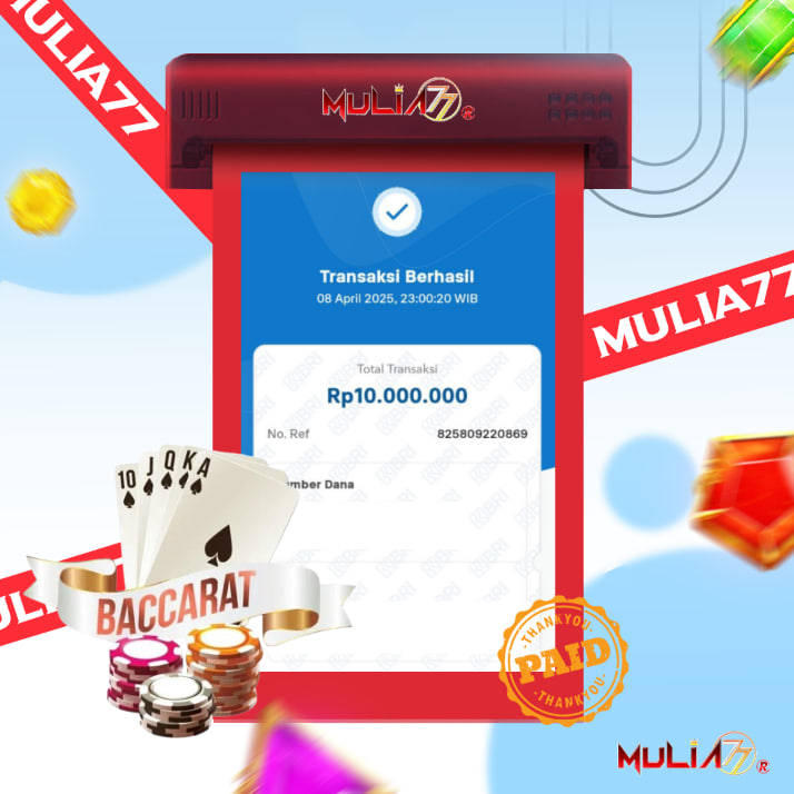 Menang Jackpot Slot Online Gacor MULIA77 Resmi Rp 10.000.000