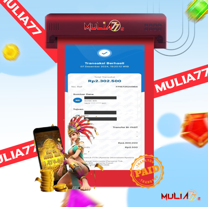 Menang Jackpot Slot Online Gacor MULIA77 Resmi Rp 2.300.000