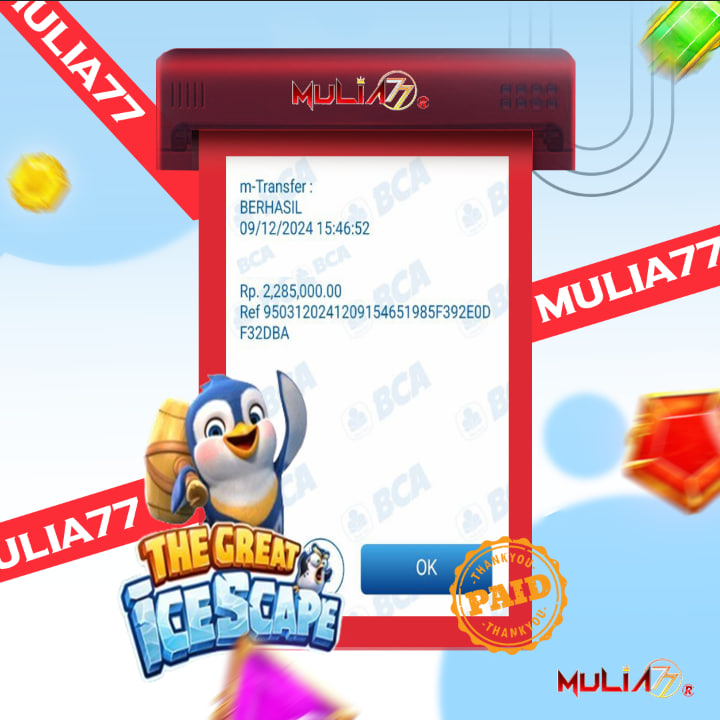 Menang Jackpot Slot Online Gacor MULIA77 Resmi Rp 2.285.000