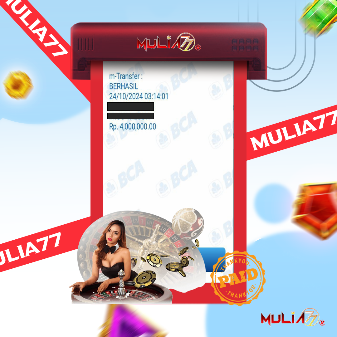 Menang Jackpot Slot Online Gacor MULIA77 Resmi Rp 4.000.000