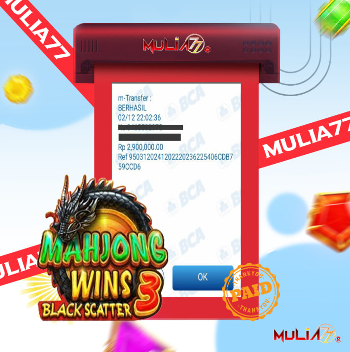 Menang Jackpot Slot Online Gacor MULIA77 Resmi Rp 2.900.000