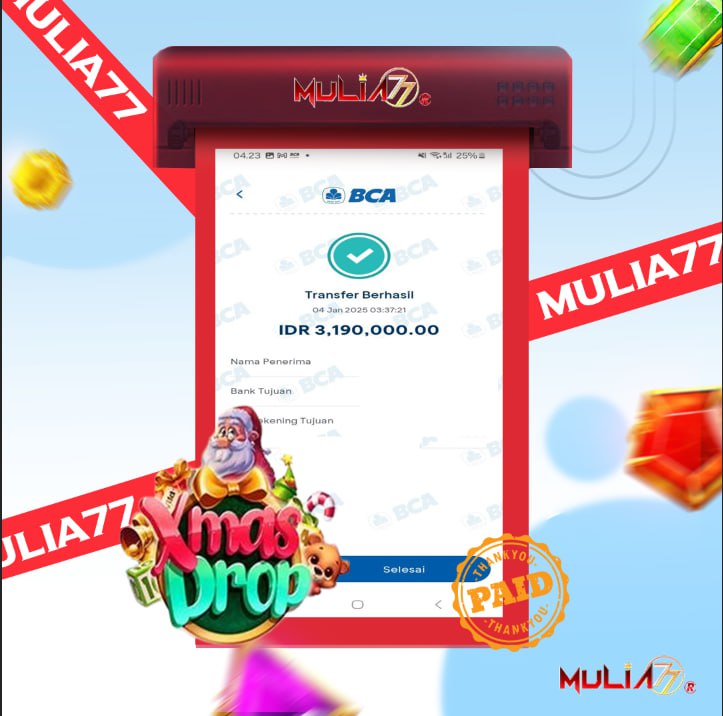 Menang Jackpot Slot Online Gacor MULIA77 Resmi Rp 3.190.000