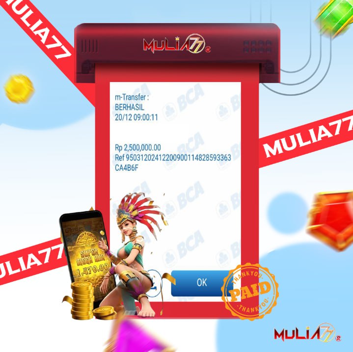 Menang Jackpot Slot Online Gacor MULIA77 Resmi Rp 2.500.000