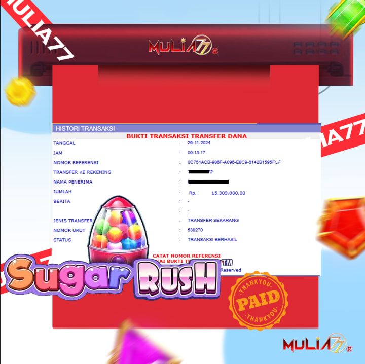 Menang Jackpot Slot Online Gacor MULIA77 Resmi Rp 15.309.000