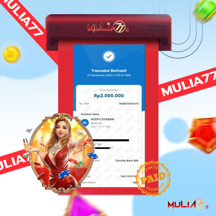Menang Jackpot Slot Online Gacor MULIA77 Resmi Rp 2.000.000