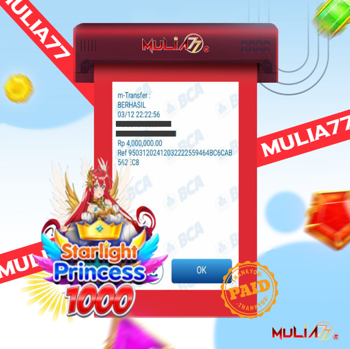 Menang Jackpot Slot Online Gacor MULIA77 Resmi Rp 4.000.000