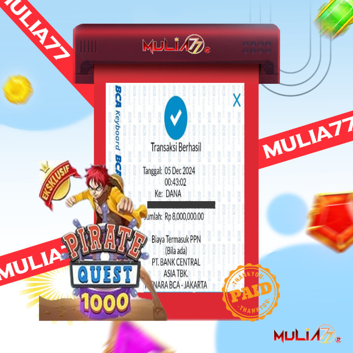 Menang Jackpot Slot Online Gacor MULIA77 Resmi Rp 8.000.000