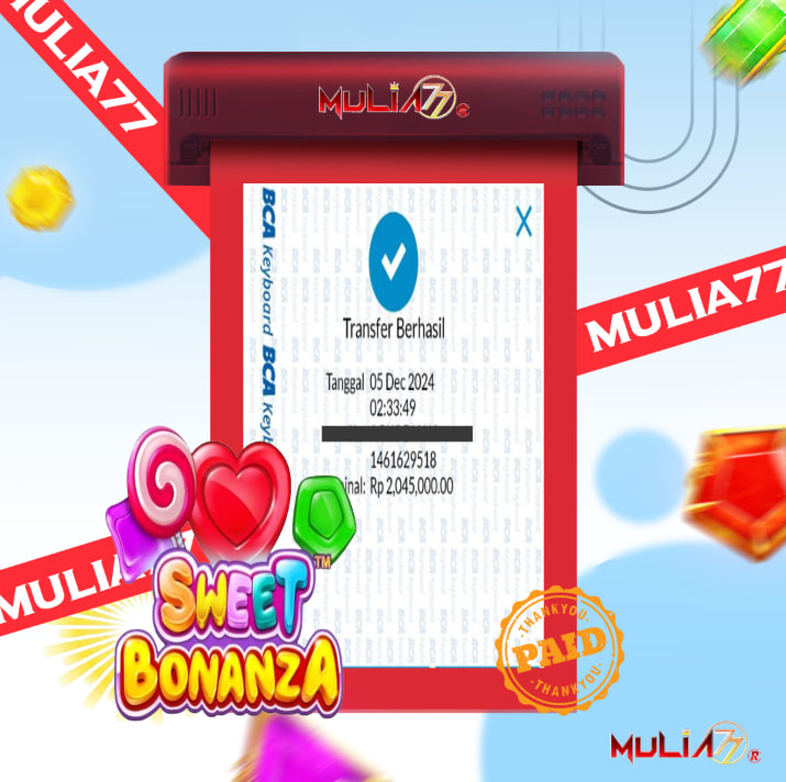 Menang Jackpot Slot Online Gacor MULIA77 Resmi Rp 2.045.000