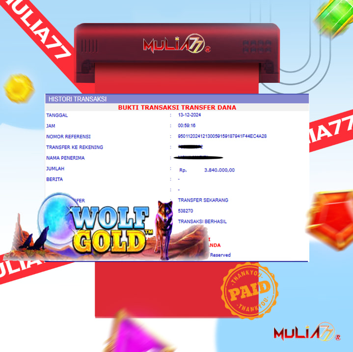 Menang Jackpot Slot Online Gacor MULIA77 Resmi Rp 3.840.000
