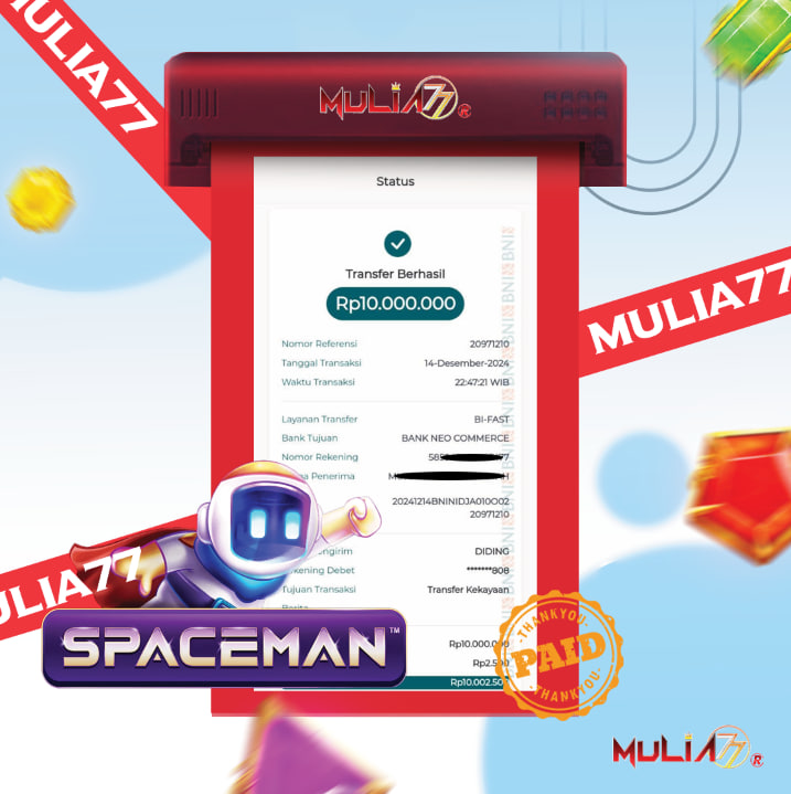 Menang Jackpot Slot Online Gacor MULIA77 Resmi Rp 10.000.000