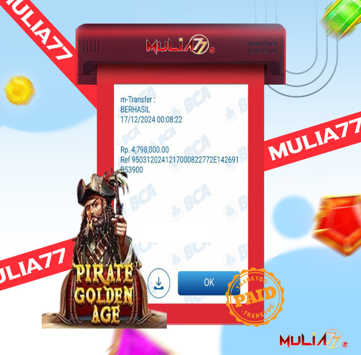 Menang Jackpot Slot Online Gacor MULIA77 Resmi Rp 4.798.000
