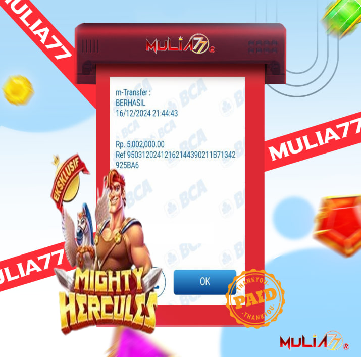Menang Jackpot Slot Online Gacor MULIA77 Resmi Rp 5.002.000