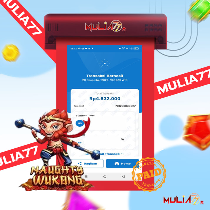 Menang Jackpot Slot Online Gacor MULIA77 Resmi Rp 4.532.000