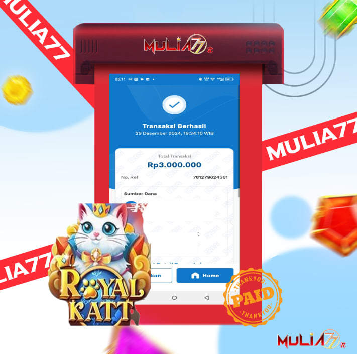 Menang Jackpot Slot Online Gacor MULIA77 Resmi Rp 3.000.000