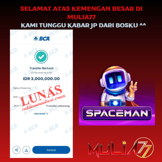 Menang Jackpot Slot Online Gacor MULIA77 Resmi Rp 3.000.000