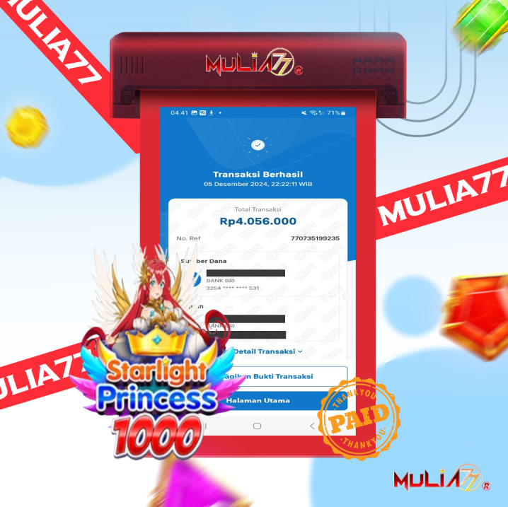 Menang Jackpot Slot Online Gacor MULIA77 Resmi Rp 4.056.000