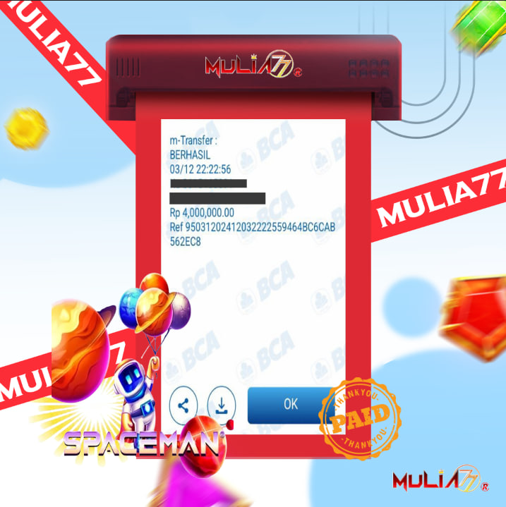 Menang Jackpot Slot Online Gacor MULIA77 Resmi Rp 4.000.000