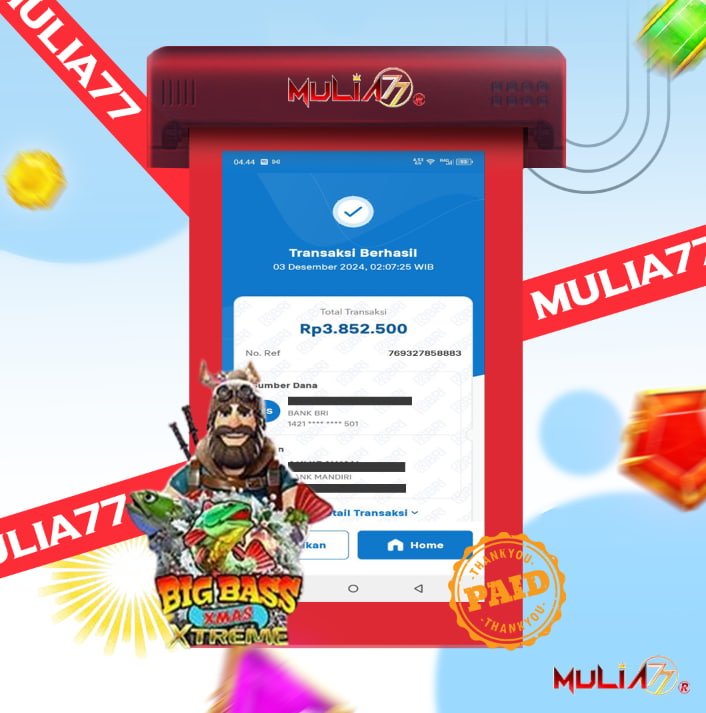 Menang Jackpot Slot Online Gacor MULIA77 Resmi Rp 3.850.000