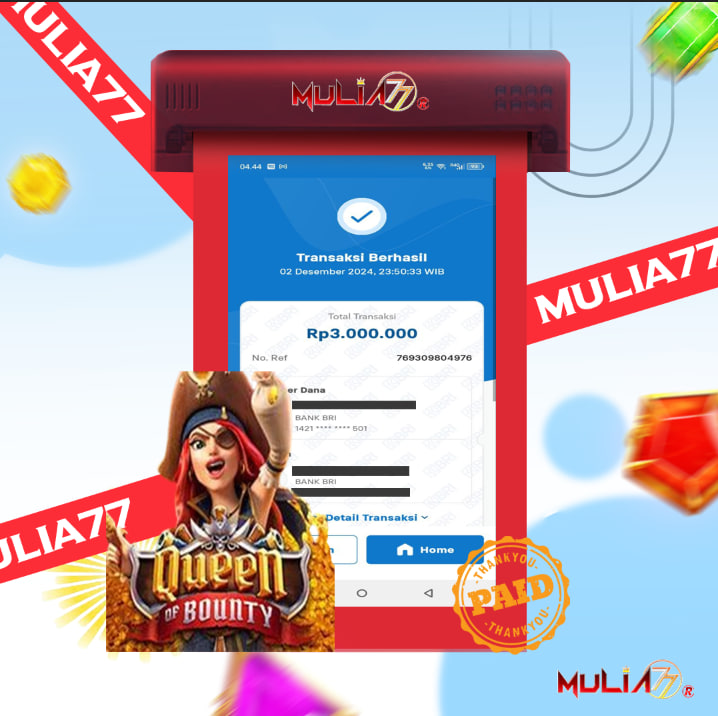 Menang Jackpot Slot Online Gacor MULIA77 Resmi Rp 3.000.000