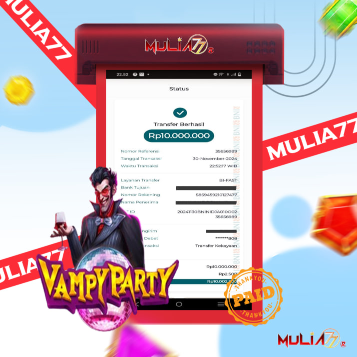 Menang Jackpot Slot Online Gacor MULIA77 Resmi Rp 14.915.000