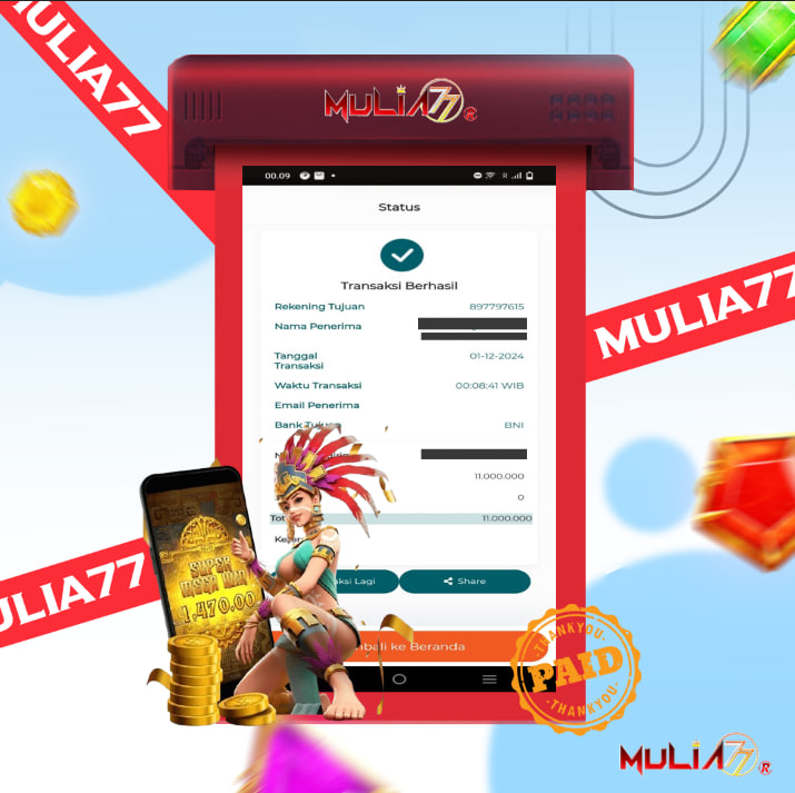 Menang Jackpot Slot Online Gacor MULIA77 Resmi Rp 40.002.500