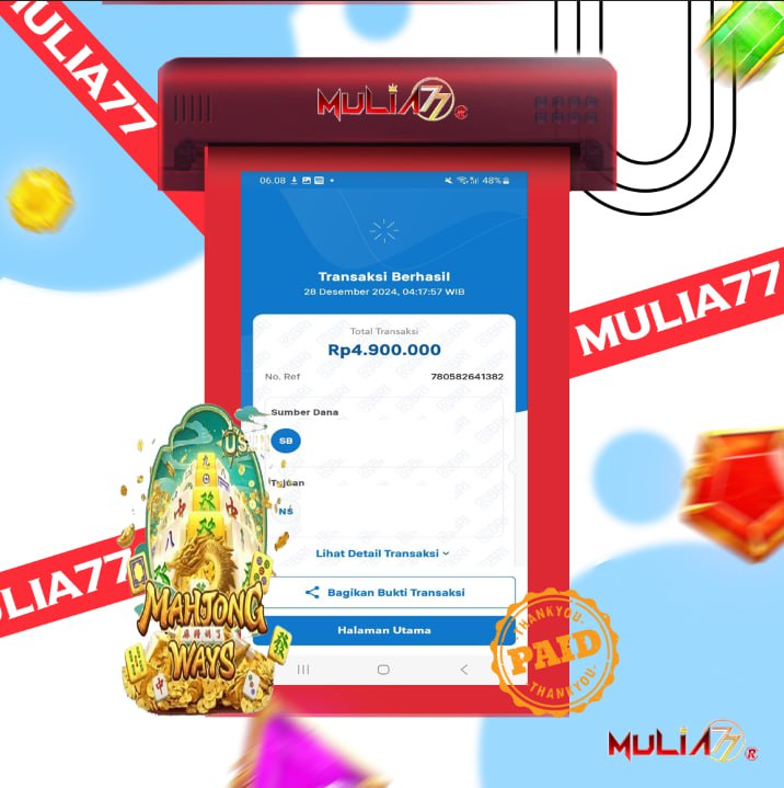 Menang Jackpot Slot Online Gacor MULIA77 Resmi Rp 4.900.000