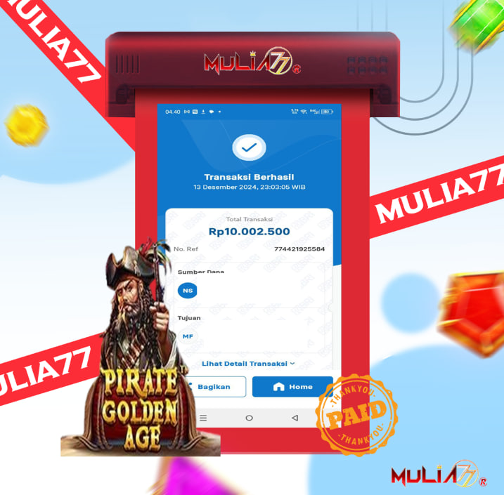 Menang Jackpot Slot Online Gacor MULIA77 Resmi Rp 10.000.000