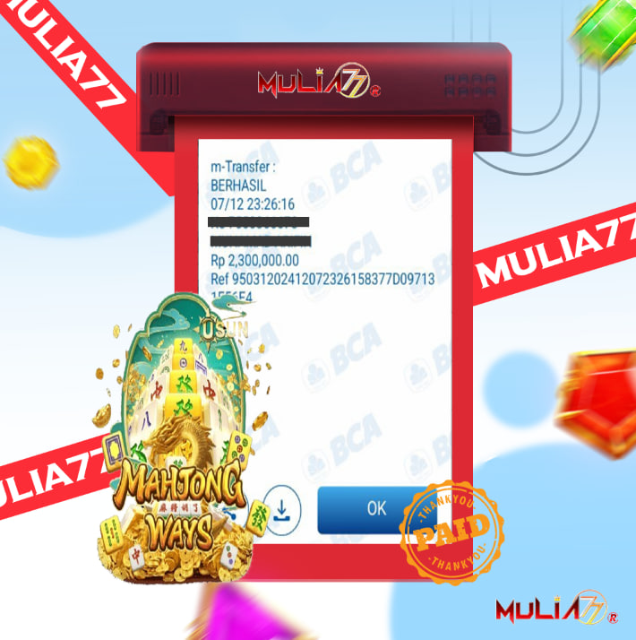 Menang Jackpot Slot Online Gacor MULIA77 Resmi Rp 2.300.000