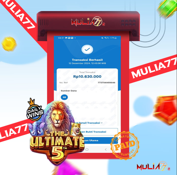 Menang Jackpot Slot Online Gacor MULIA77 Resmi Rp 10.630.000