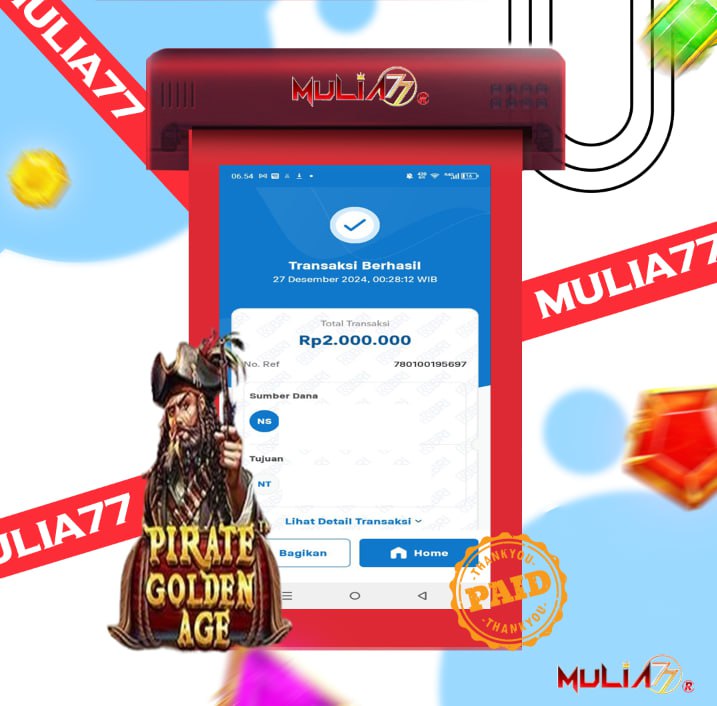 Menang Jackpot Slot Online Gacor MULIA77 Resmi Rp 2.000.000