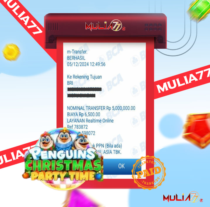 Menang Jackpot Slot Online Gacor MULIA77 Resmi Rp 5.000.000