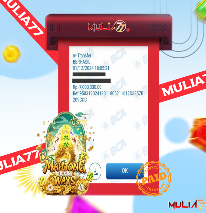 Menang Jackpot Slot Online Gacor MULIA77 Resmi Rp 3.460.000