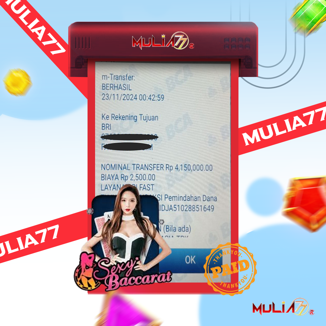 Menang Jackpot Slot Online Gacor MULIA77 Resmi Rp 4.150.000